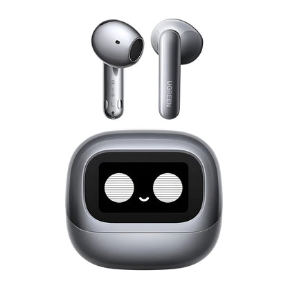 Handsfree Bluetooth UGREEN HiTune H6 Magic WS216 (75288), TWS, ANC, MultiPoint, Grå