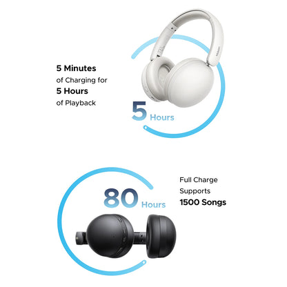 Handsfree Bluetooth UGREEN HiTune Max 2 HP205, MultiPoint, A2DP, ANC, Svart