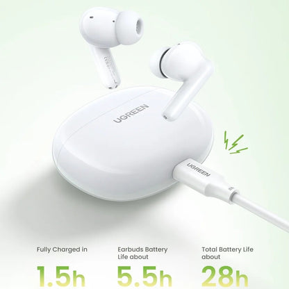 Handsfree Bluetooth UGREEN HiTune P3 WS207, TWS, MultiPoint, Vit
