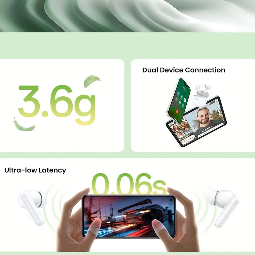 Handsfree Bluetooth UGREEN HiTune P3 WS207, TWS, MultiPoint, Vit