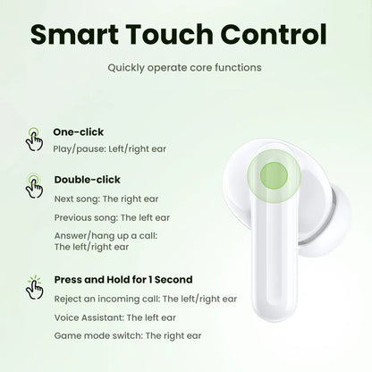 Handsfree Bluetooth UGREEN HiTune P3 WS207, TWS, MultiPoint, Vit