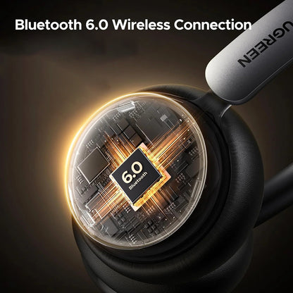 Handsfree Bluetooth UGREEN HiTune Studio Plus HP207, A2DP, ANC, Silver