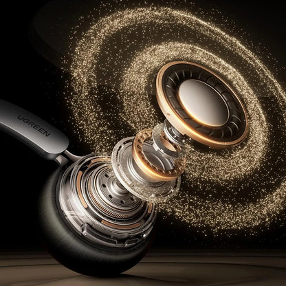 Handsfree Bluetooth UGREEN HiTune Studio Plus HP207, A2DP, ANC, Silver