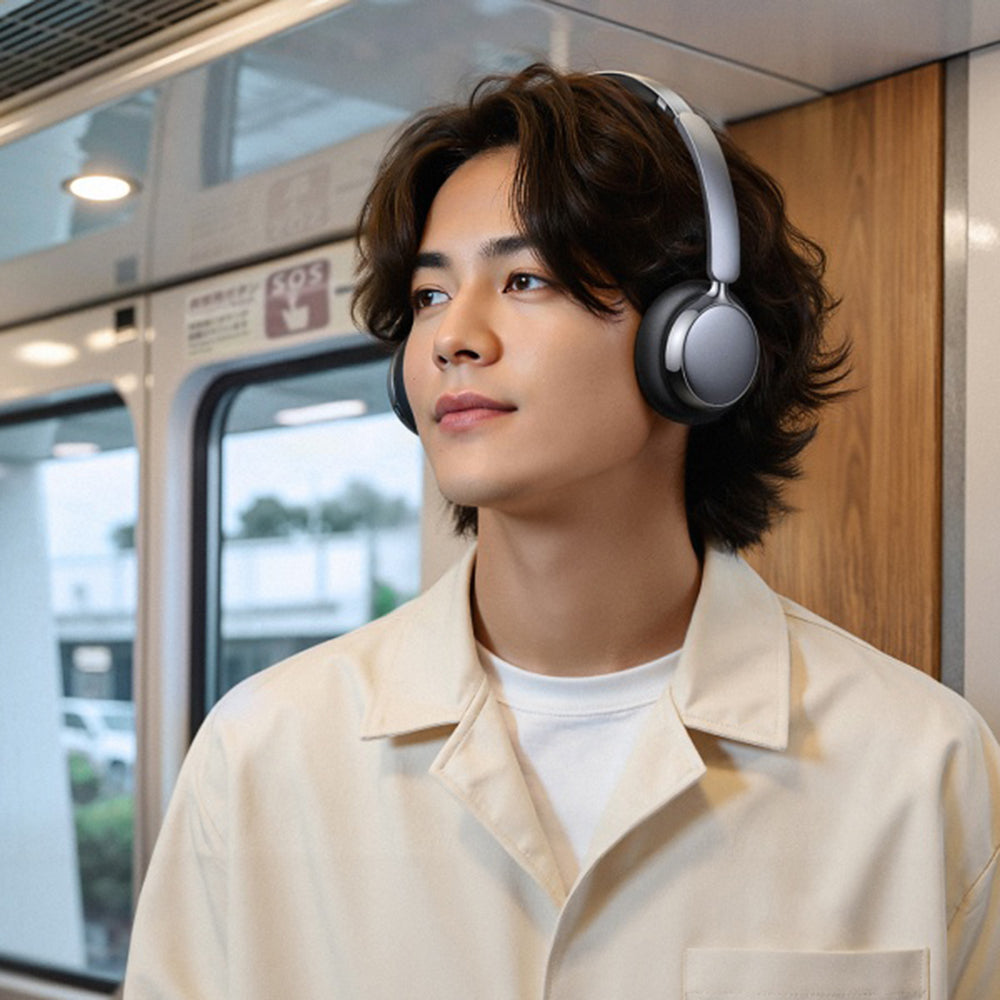 Handsfree Bluetooth UGREEN HiTune Studio Plus HP207, A2DP, ANC, Silver
