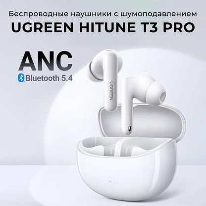 Handsfree Bluetooth UGREEN HiTune T3 Pro WS206, TWS, ANC, MultiPoint, Vit