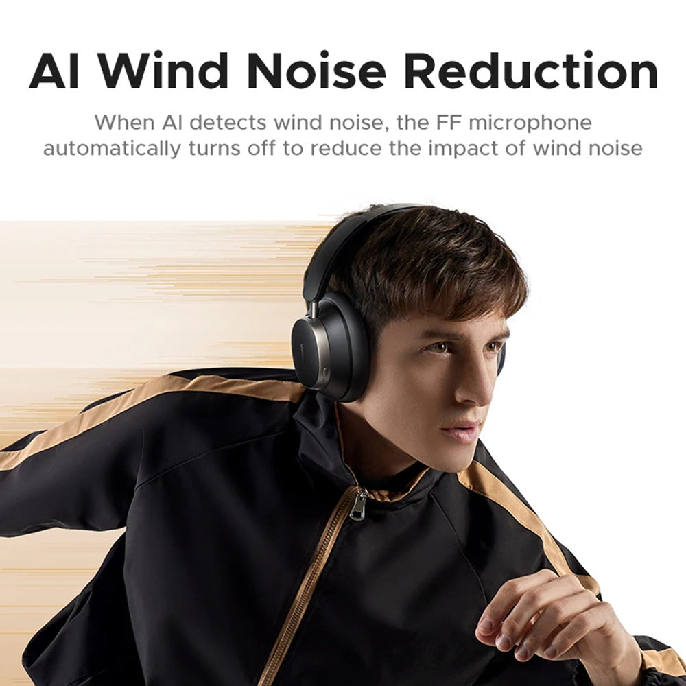 Handsfree Bluetooth UGREEN Studio Pro HP206, A2DP, ANC, Svart