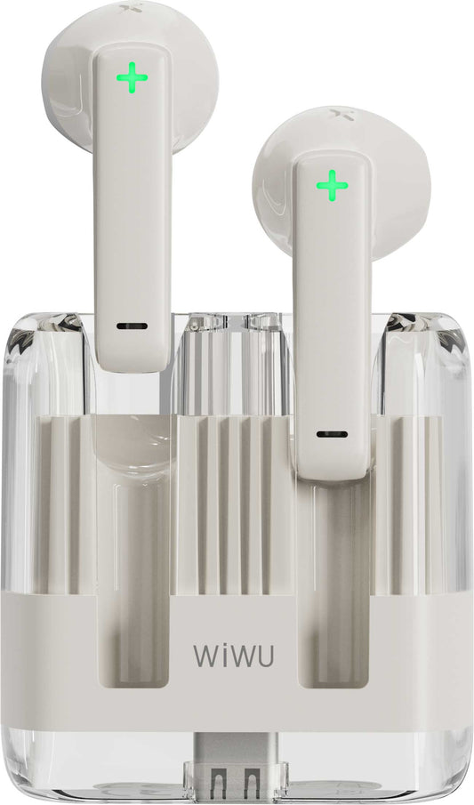 Handsfree Bluetooth WiWu T21, TWS, Vit 