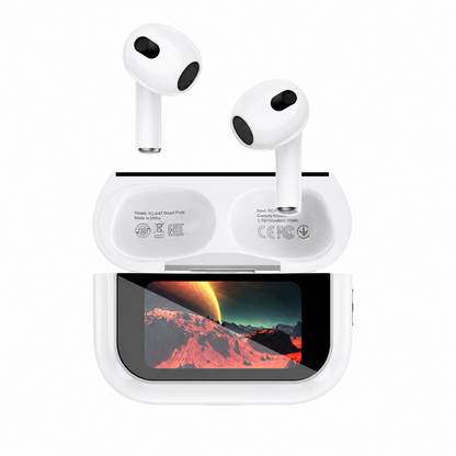Bluetooth-handsfree XO Design X47 4:e generationen, TWS, Vit