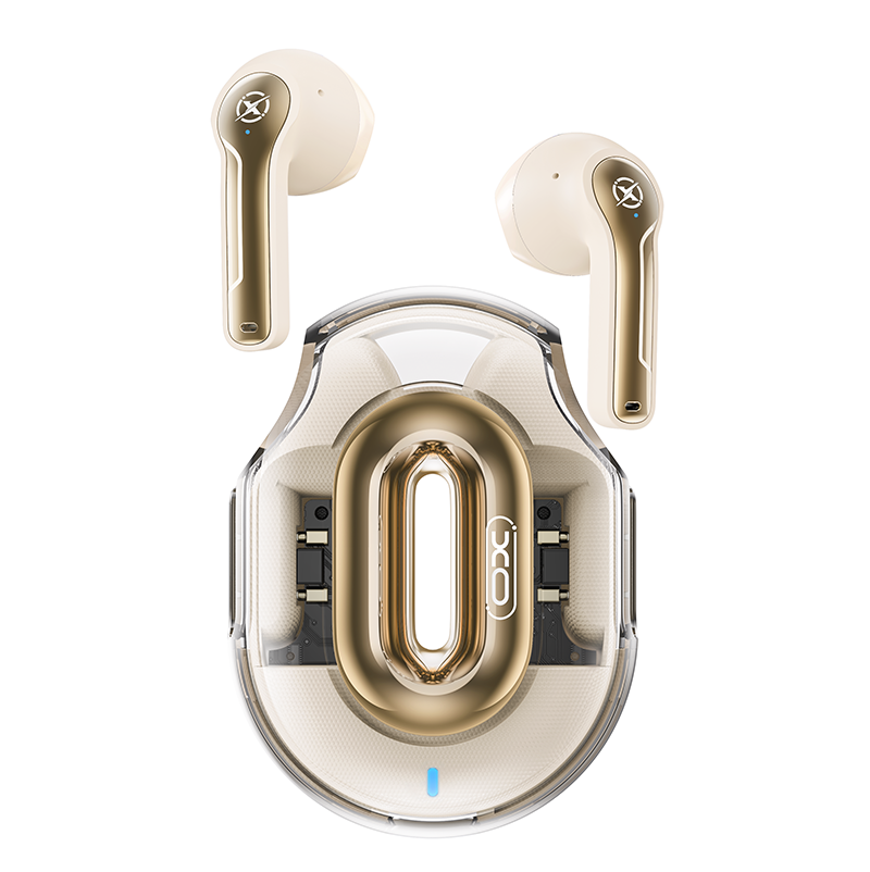 Bluetooth-handsfree XO Design X43, TWS, Beige