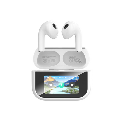Bluetooth-handsfree XO Design X47 4:e generationen, TWS, Vit