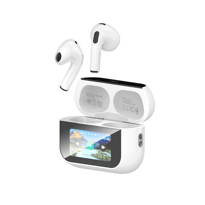 Bluetooth-handsfree XO Design X47 4:e generationen, TWS, Vit