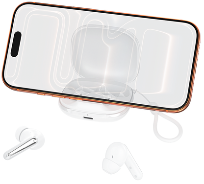 Bluetooth-handsfree XO Design G53, TWS, ANC, Vit