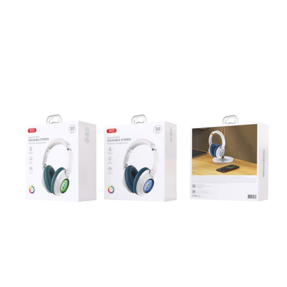 Handsfree Bluetooth XO Design BE43, A2DP, Grön