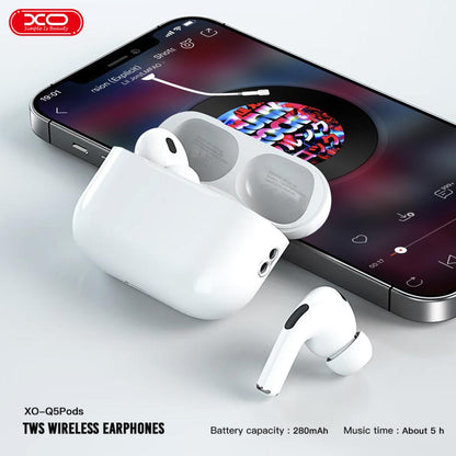 Handsfree Bluetooth XO Design Q5 Pods, TWS, Vit