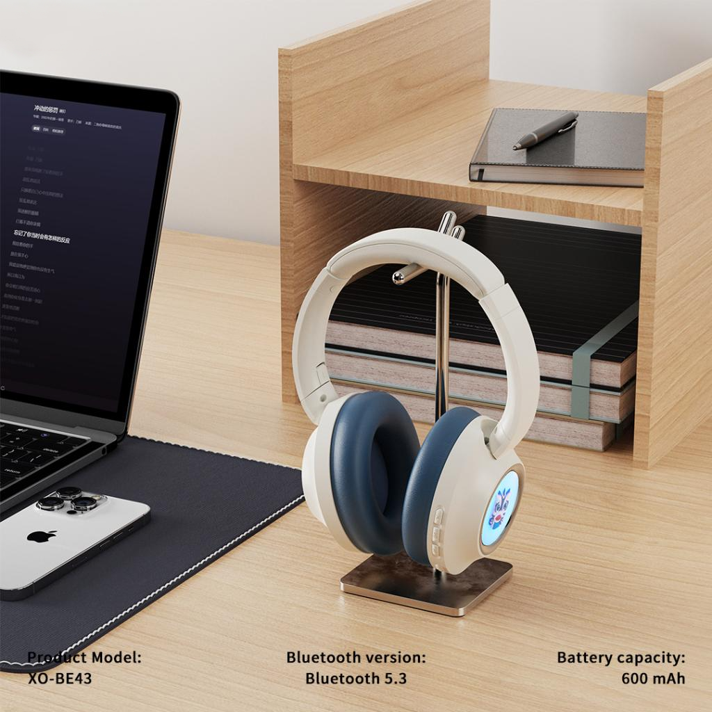 Handsfree Bluetooth XO Design BE43, A2DP, Grön