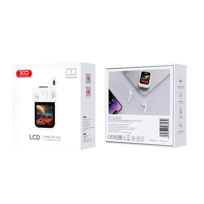 Handsfree Bluetooth XO Design X46 2th Gen, TWS, Vit
