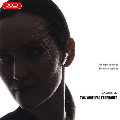 Handsfree Bluetooth XO Design Q5 Pods, TWS, Vit