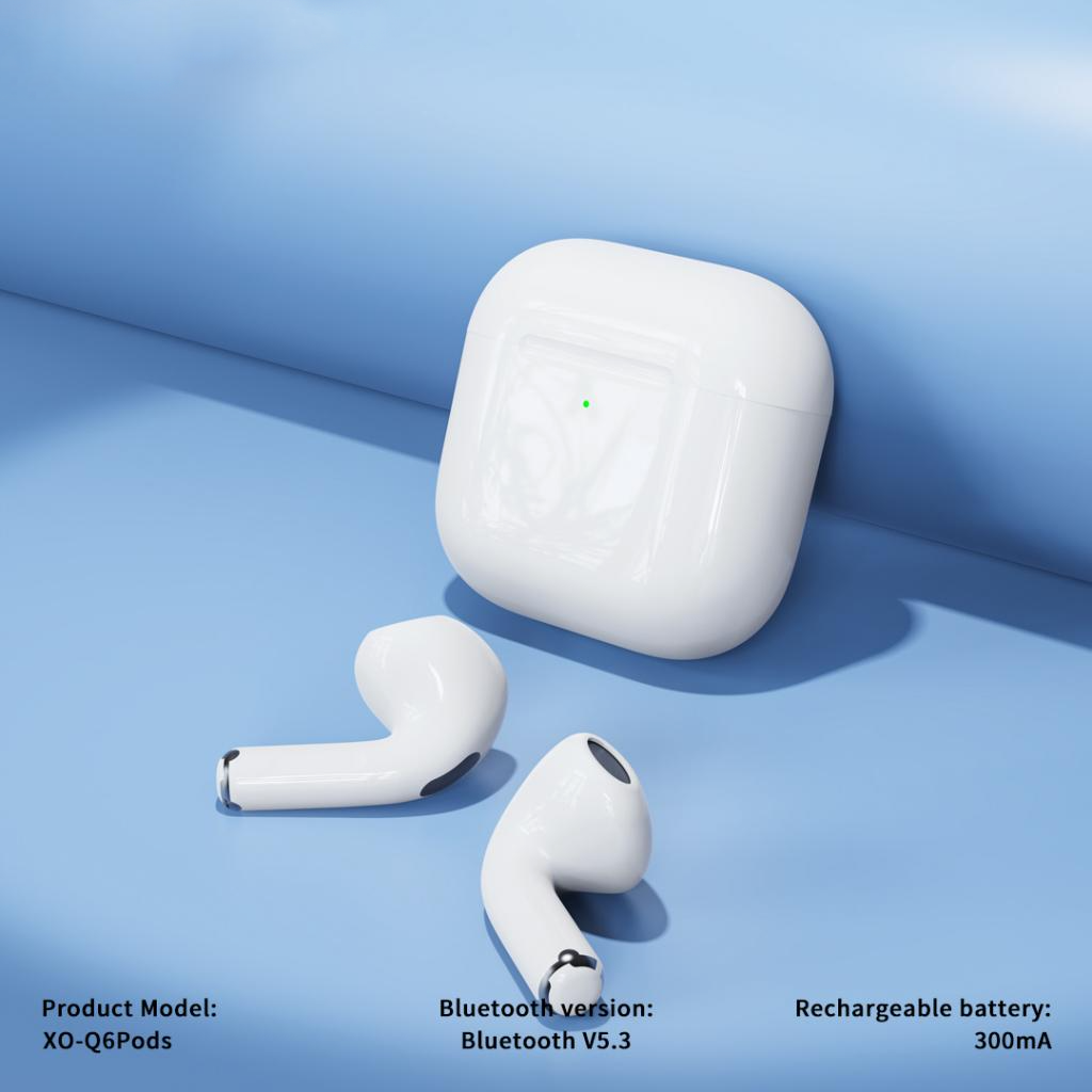 Handsfree Bluetooth XO Design Q6 Pods, TWS, Vit