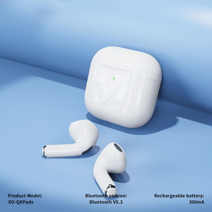 Handsfree Bluetooth XO Design Q6 Pods, TWS, Vit