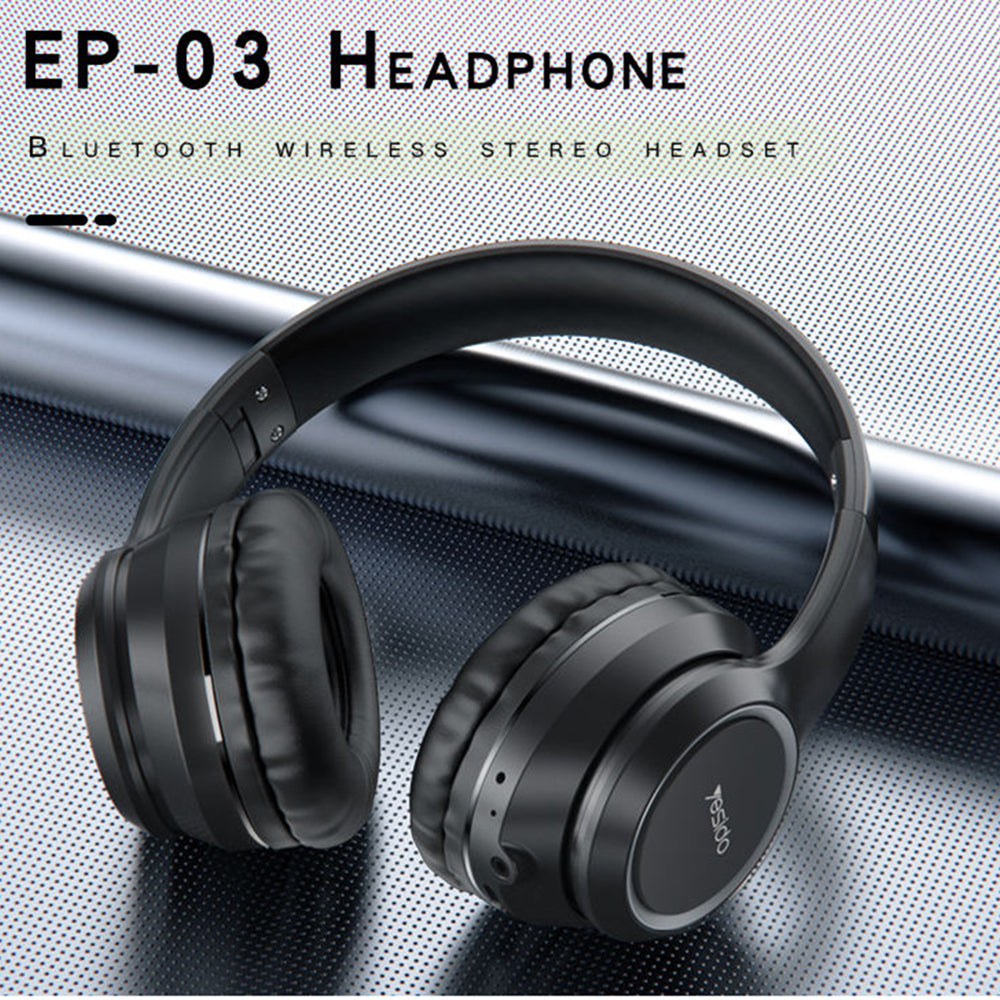 Handsfree Bluetooth Yesido EP03, A2DP, Svart