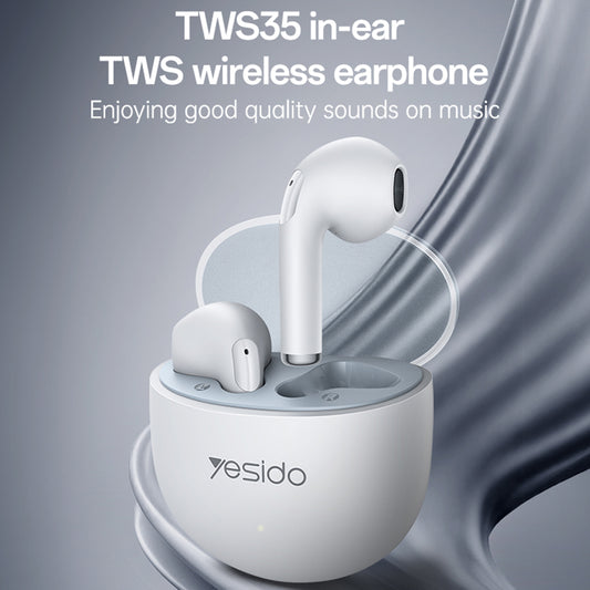 Handsfree Bluetooth Yesido TWS35, TWS, Vit