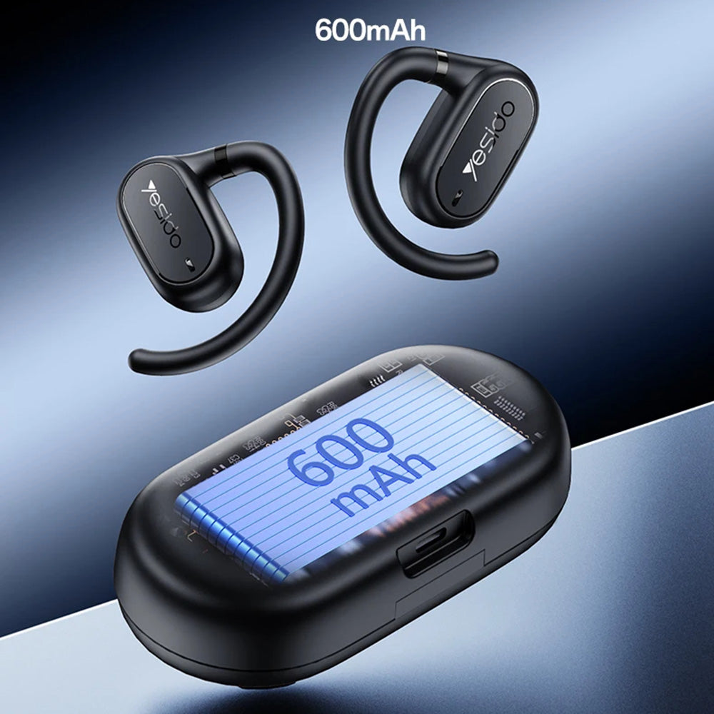 Handsfree Bluetooth Yesido YSP25, TWS, Svart