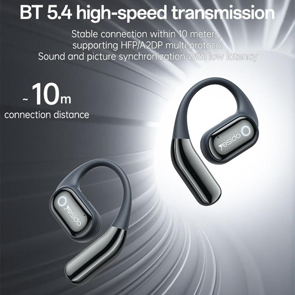 Handsfree Bluetooth Yesido YSP26, TWS, Svart