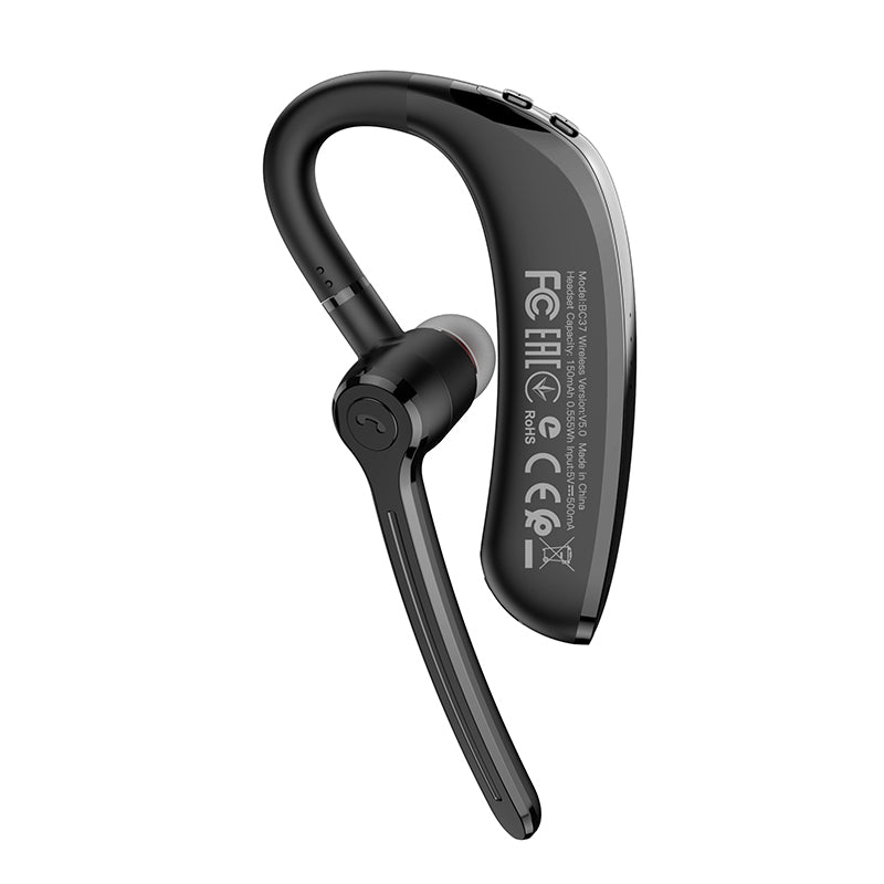 Bluetooth-handsfree Borofone BC37 Imperor, A2DP, Svart