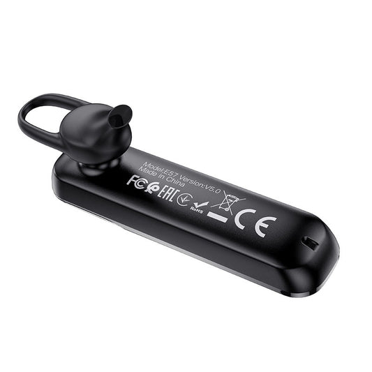 Bluetooth-handsfree HOCO E57, A2DP, Svart