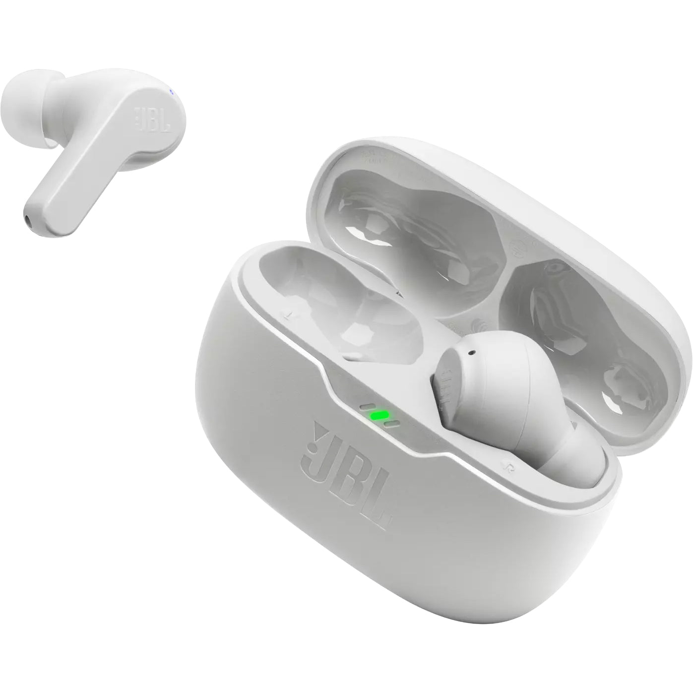 Handsfree Bluetooth JBL Wave Beam, TWS, Vit JBLWBEAMWHT