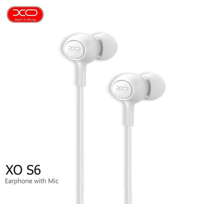 Handsfree 3.5mm XO Design S-6 Candy, Vit