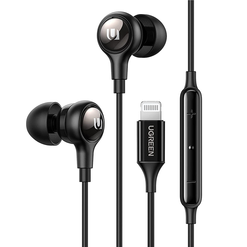 Handsfree Lightning UGREEN 30631, Svart