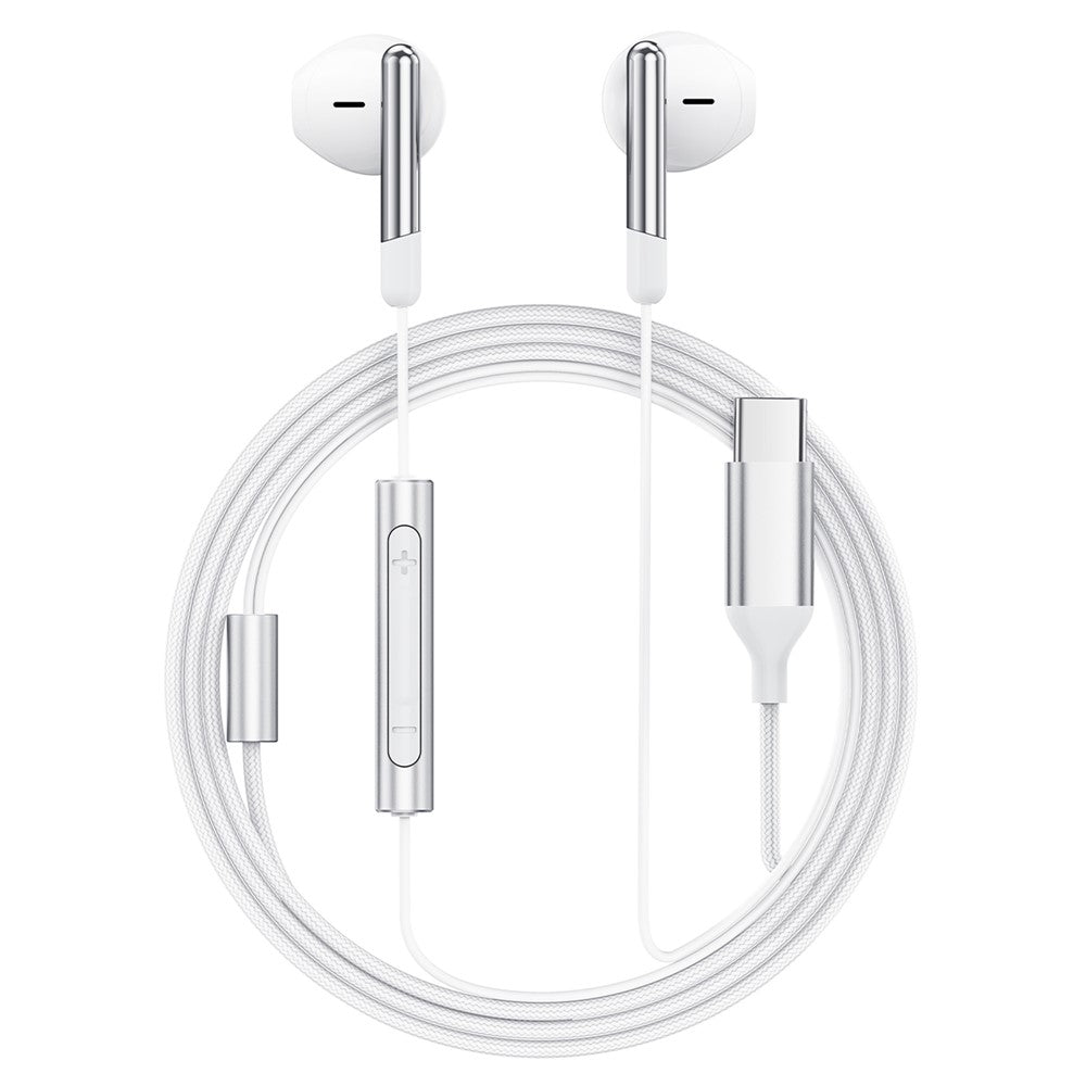 Handsfree USB-C Acefast L3, Vit