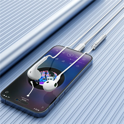 Handsfree USB-C Acefast L7, Vit