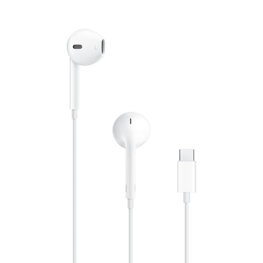 Handsfree USB-C Apple EarPods, Vit MTJY3TU/A