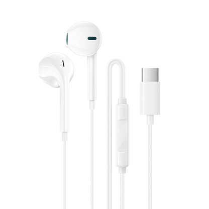 Handsfree USB-C Borofone BM100 Fuente, Vit