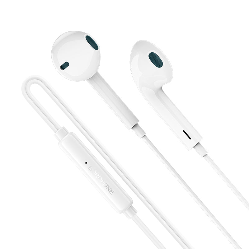 Handsfree USB-C Borofone BM100 Fuente, Vit