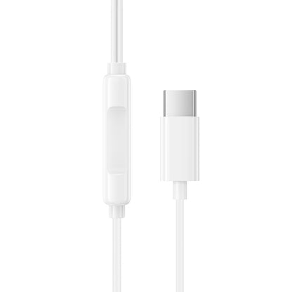 Handsfree USB-C Borofone BM100 Fuente, Vit