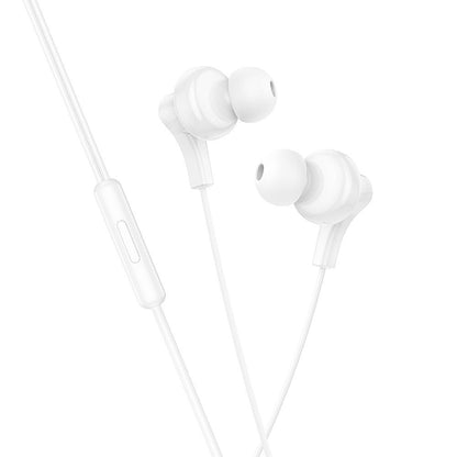 Handsfree USB-C HOCO M114, Vit
