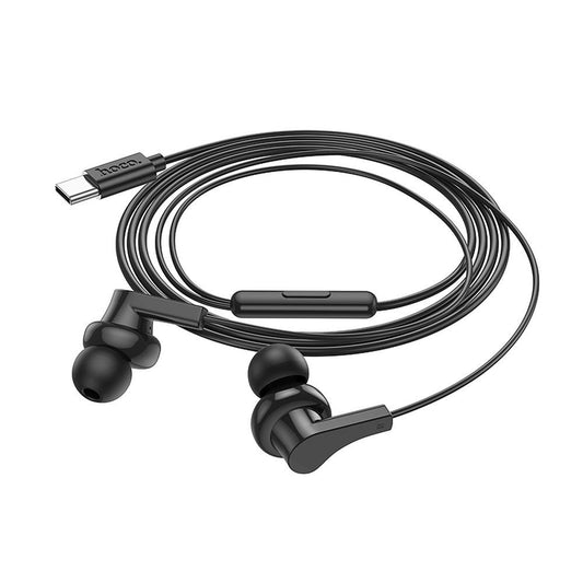 Handsfree USB-C HOCO M114, svart