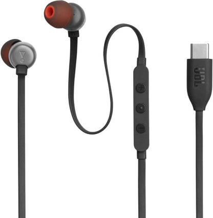 Handsfree USB-C JBL Tune 310C, Svart JBLT310CBLK