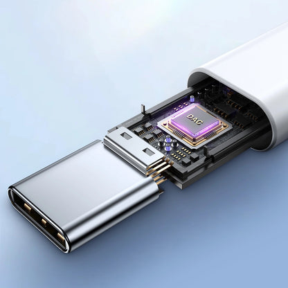 Handsfree USB-C Joyroom JR-EC05, Vit