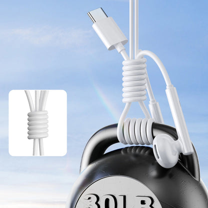Handsfree USB-C Joyroom JR-EC05, Vit