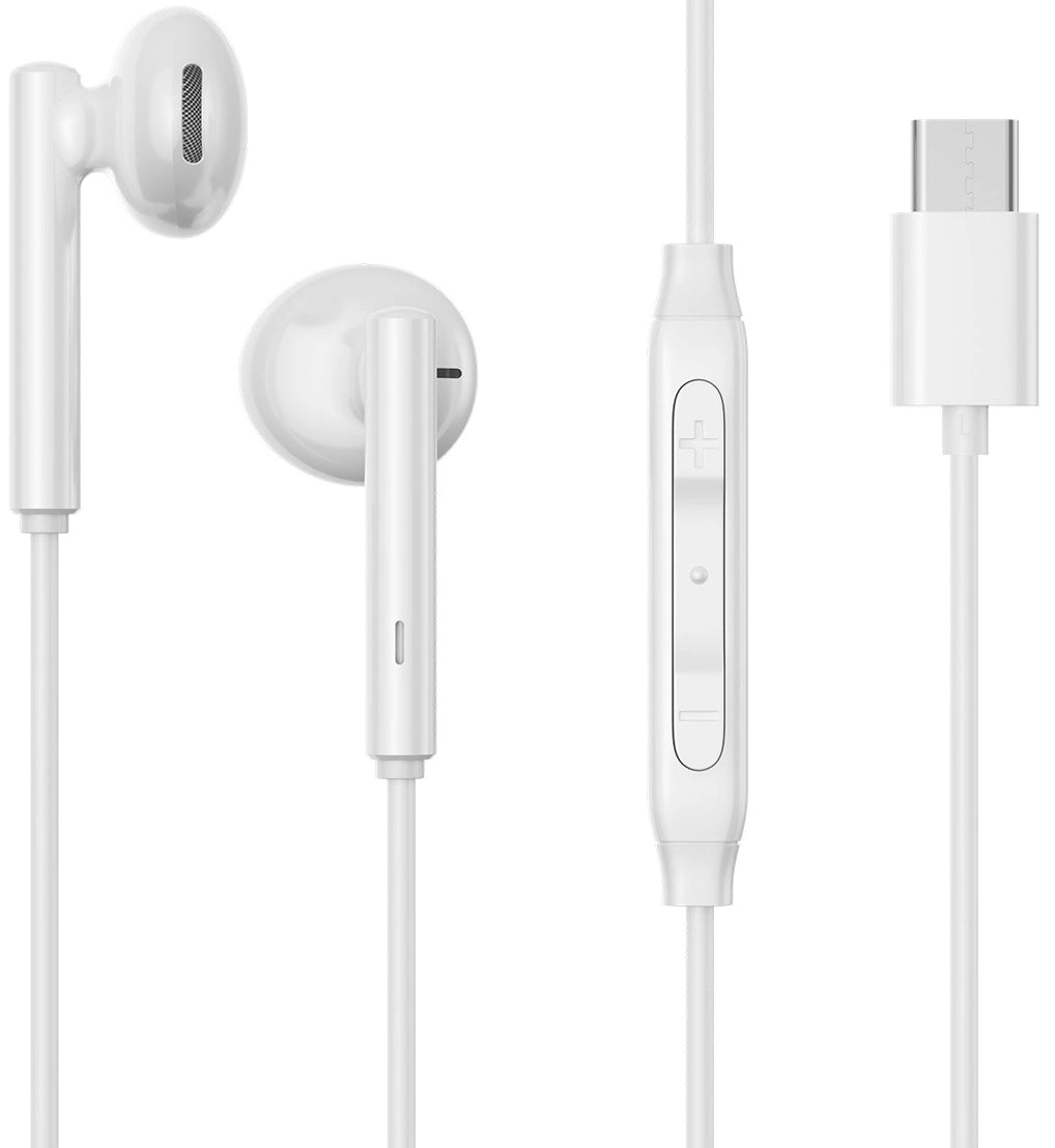 Handsfree USB-C Joyroom JR-EC05, Vit