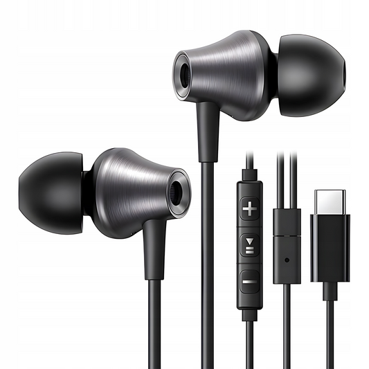 Handsfree USB-C UGREEN EP105, Svart