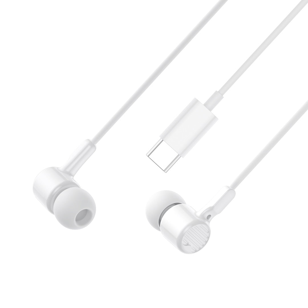 Handsfree USB-C XO Design EP81, Vit