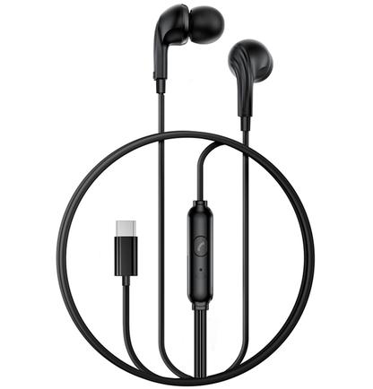Handsfree USB-C XO Design EP82, Svart