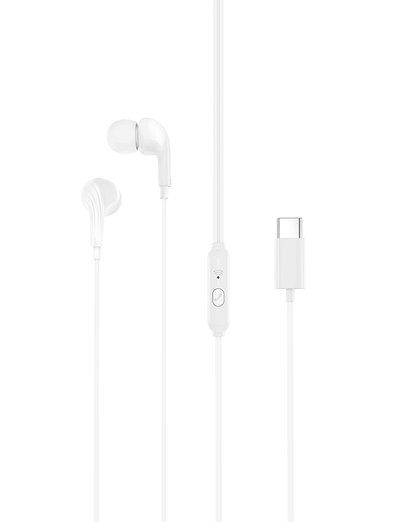 Handsfree USB-C XO Design EP82, Vit