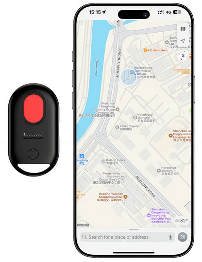 HOCO SmartTag E95 3in1 för iOS-serien, Svart