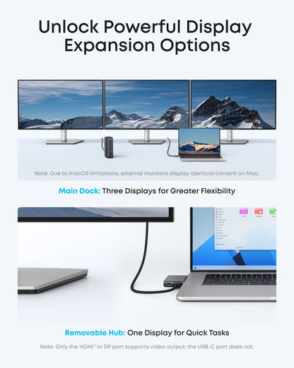 Anker Multifunktionell Hub 13in1, Grå A83C3311